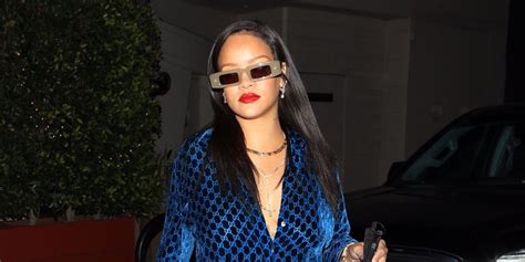 Rihanna Pulls from Gucci Archives for Monochromatic 